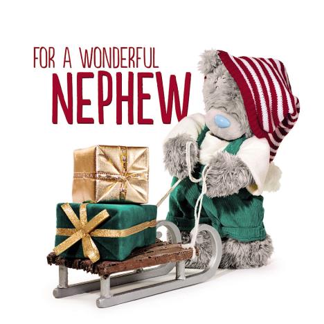 3D Holographic Nephew Me to You Bear Christmas Card £2.99
